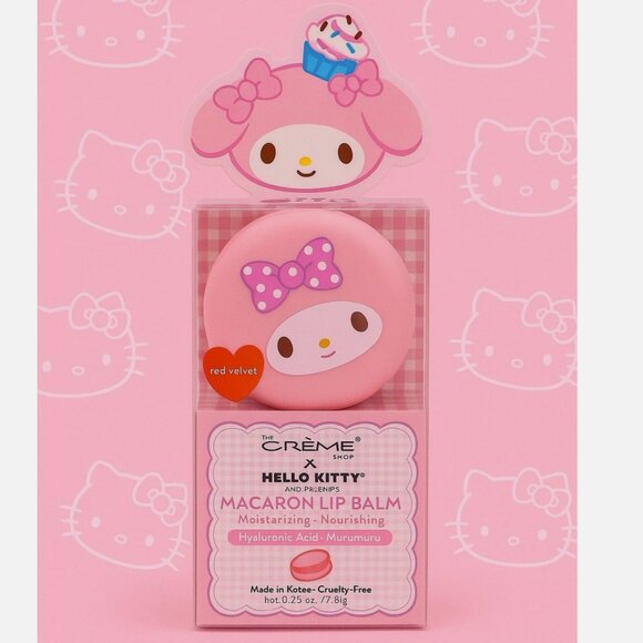The Creme Shop Other - The Creme Shop Hello Kitty & Friends Moisturizing Macaron Lip Balm Red Velvet